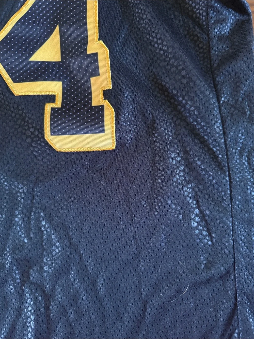 Nike Kids Kobe #8/24 Black and Gold Jersey